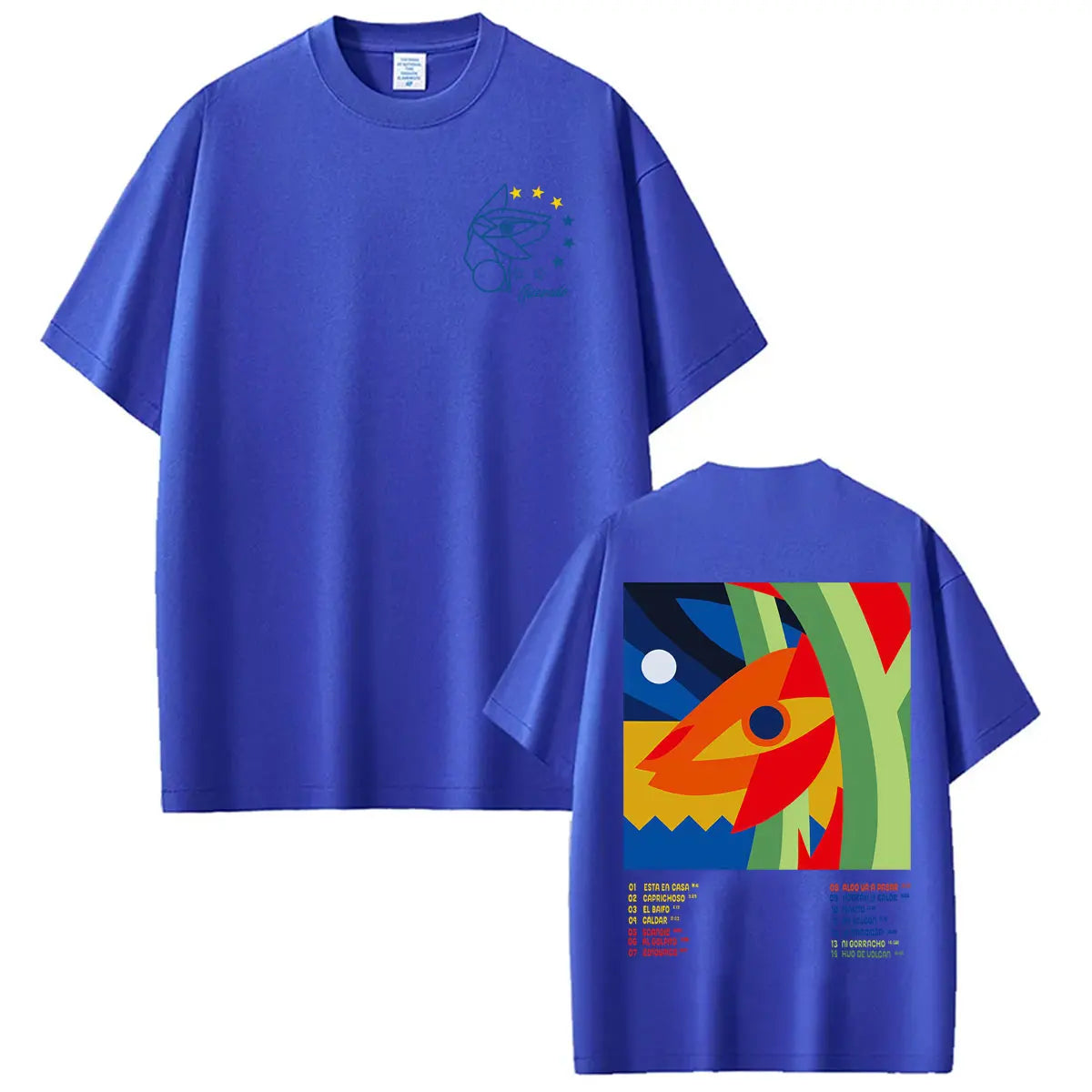 Rapper Quevedo EL BAIFO 2026 Album Cover T Shirt Men Women Harajuku Hip Hop Gothic T-Shirts Summer Tops O-Neck Oversized T-Shirt